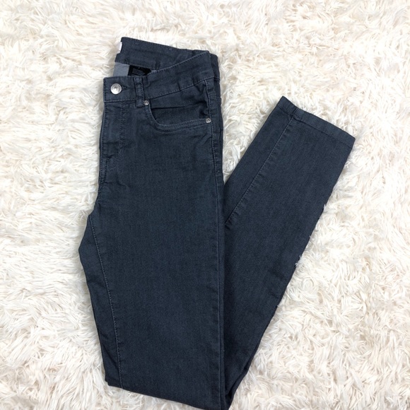 H&M LOGG Dark Blue Skinny Jeans -Size 6 - Picture 3 of 8